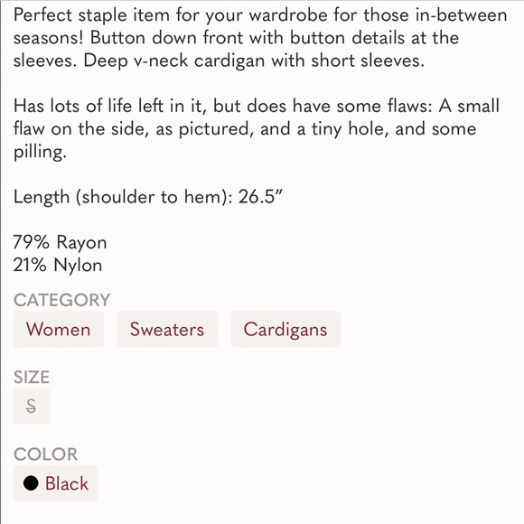 5$ with bundle 🛍 Short Sleeved Cardigan Sweater - Picture 11 of 13